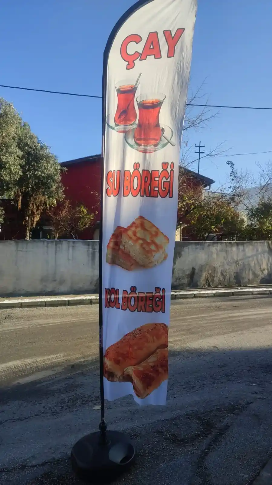 Çay - Simit Yelken Bayrağı-18